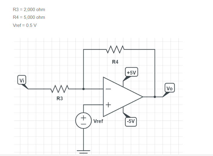 1. \fNote: Use Vi (no subscript) as the input