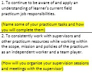 1. To continue to and apply an Uncustanding