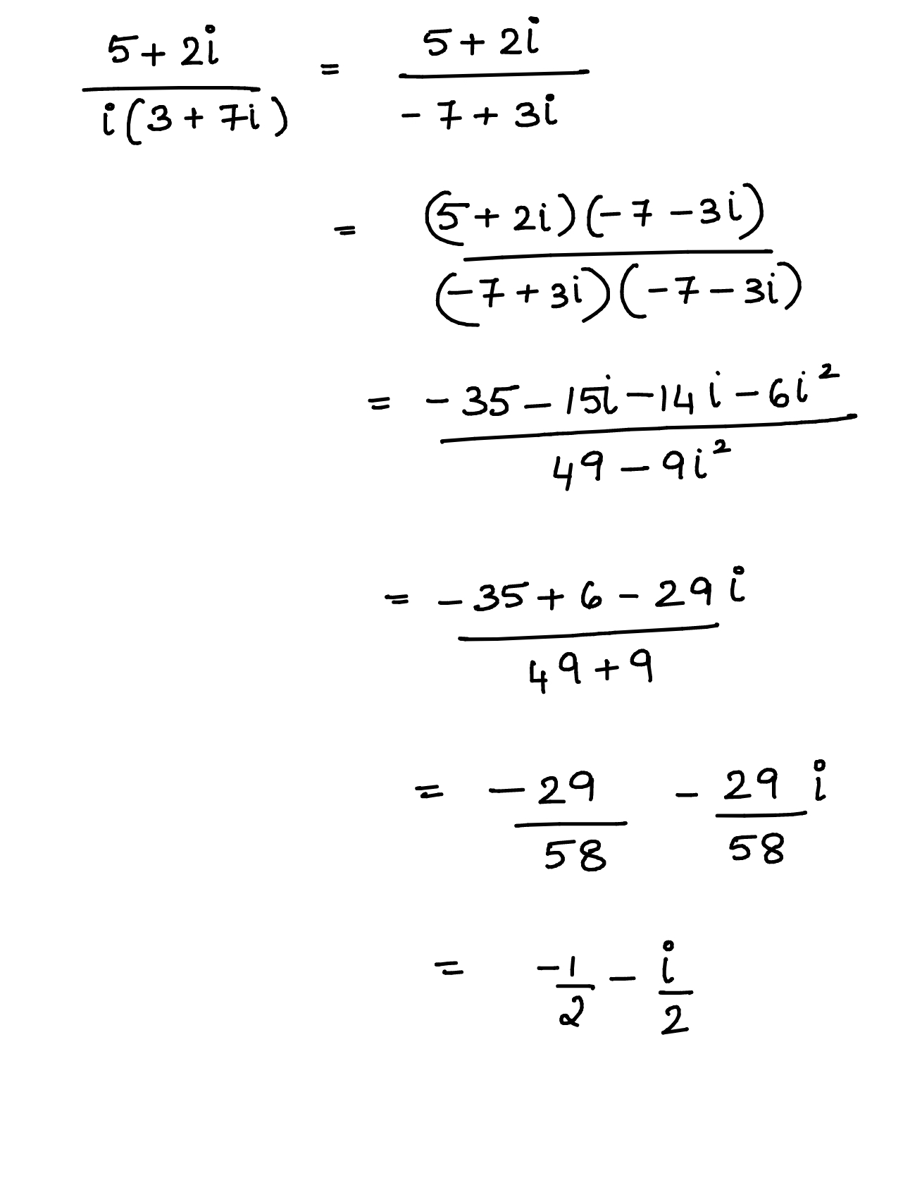 a) Express the complex number (?3 +4 i ) 3 in the