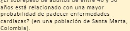 anos esta relacionado con una mayor probabilidad