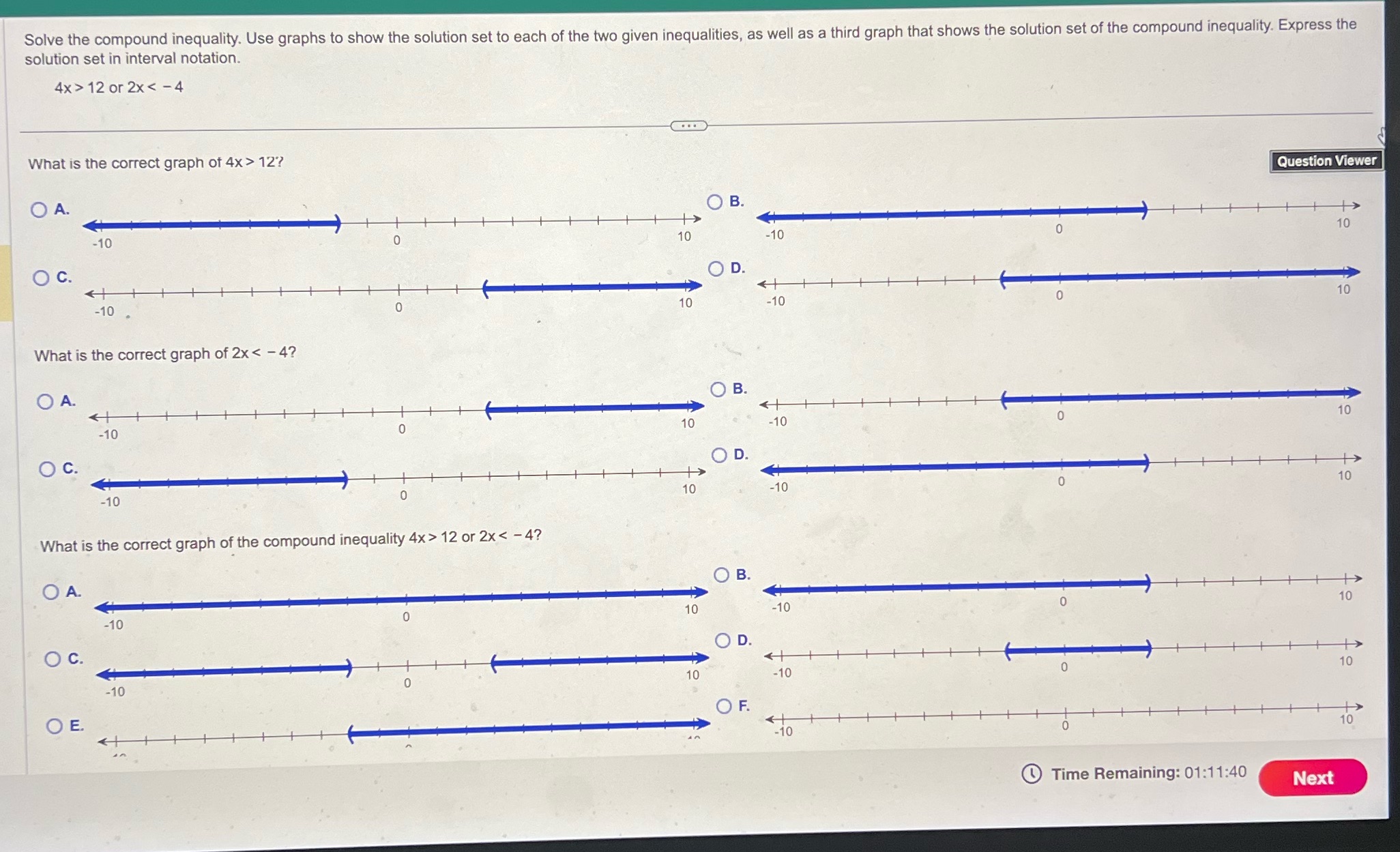 Please answer the question... for the last choice