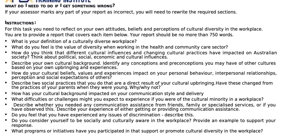 WHAT DO | NEED To DO IF I GET SOMETHING WRONG? If