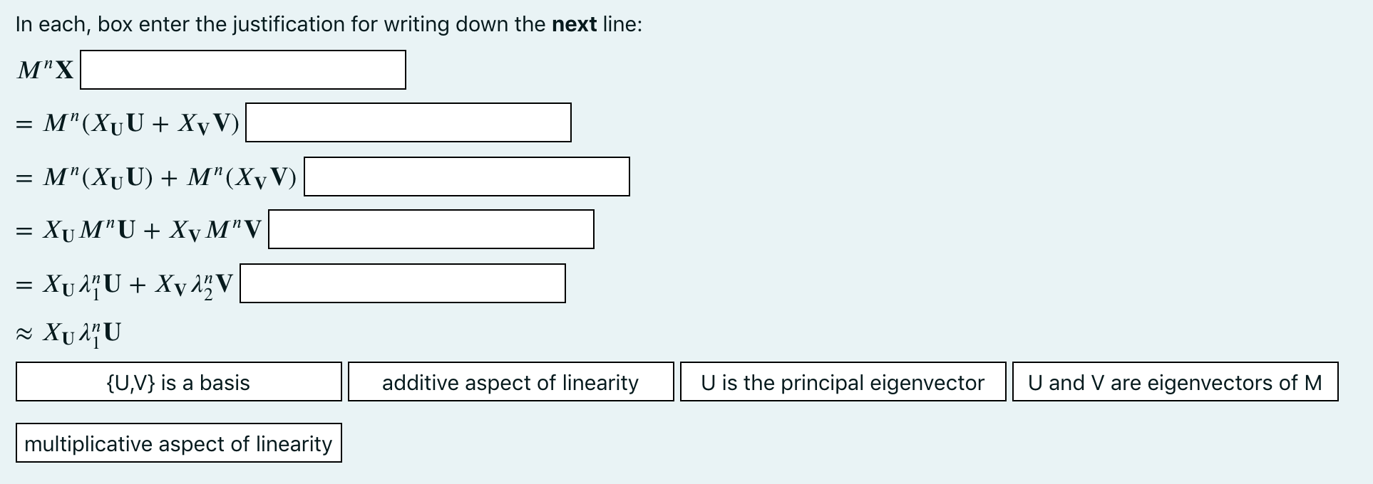 Answer the following two-part question In each,