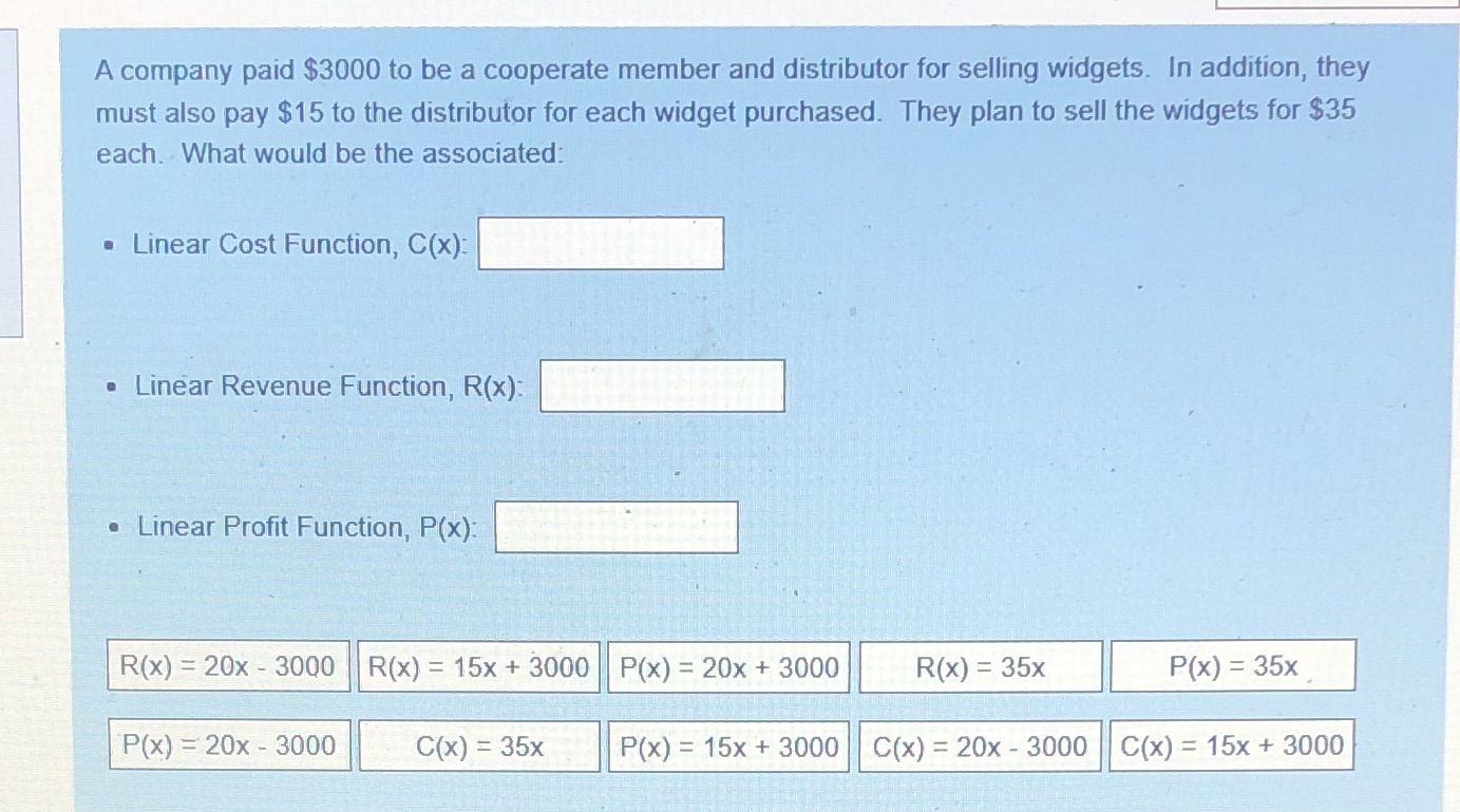 A company paid $3000 to be a cooperate member and