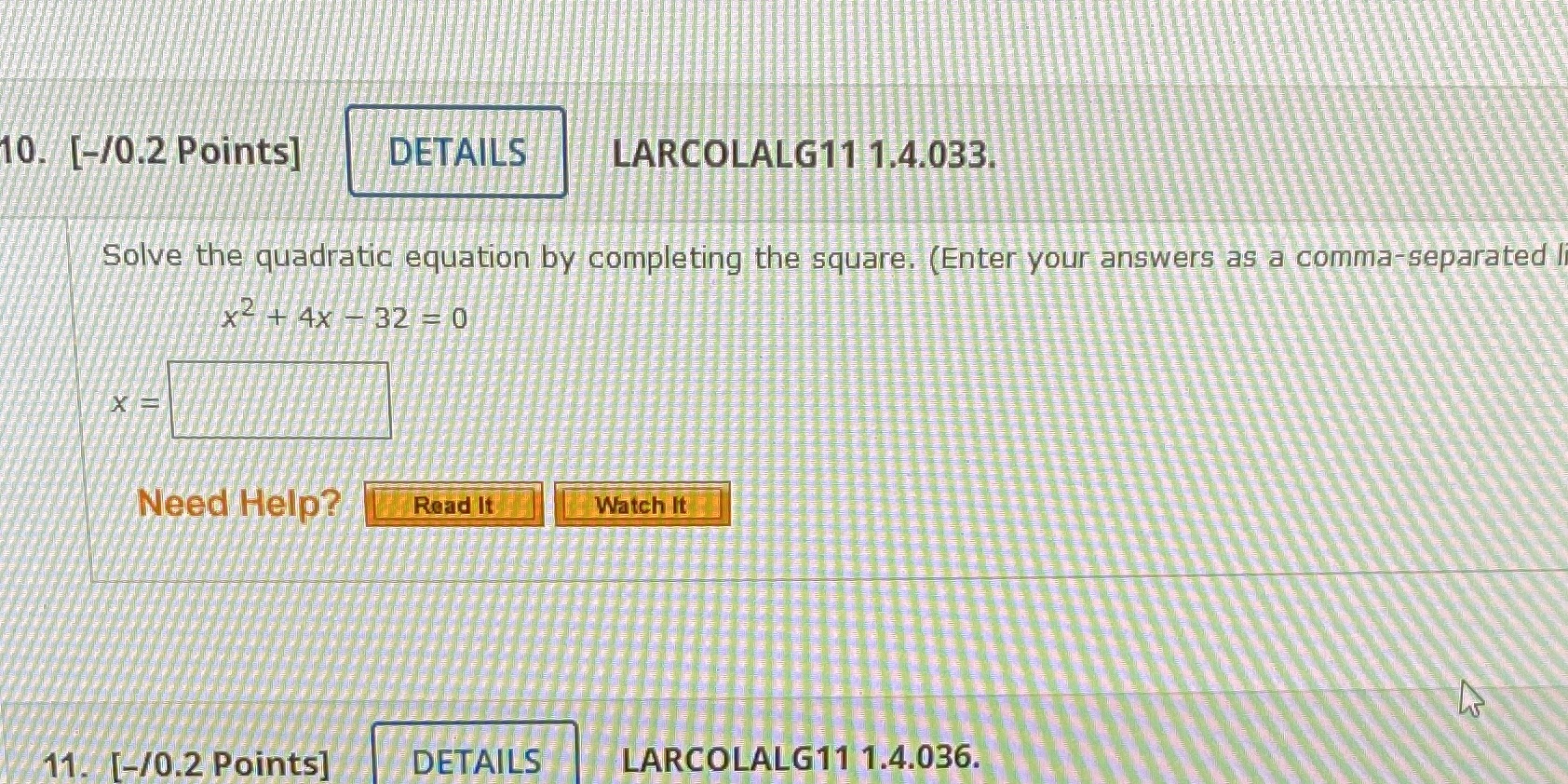 (Enter your answers as a comma separated list.