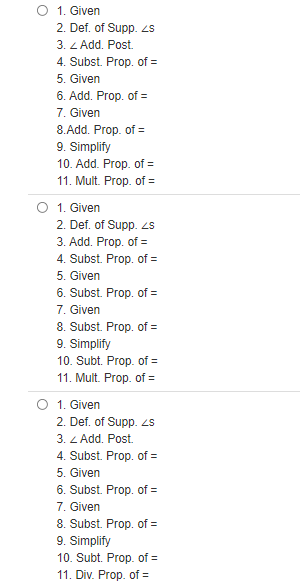 Number one. O It is given that line segments CD