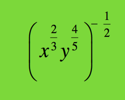 \f\f\fSimplify completely. No negative exponents.