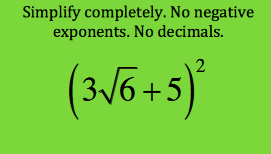\f\f\fSimplify completely. No negative exponents.