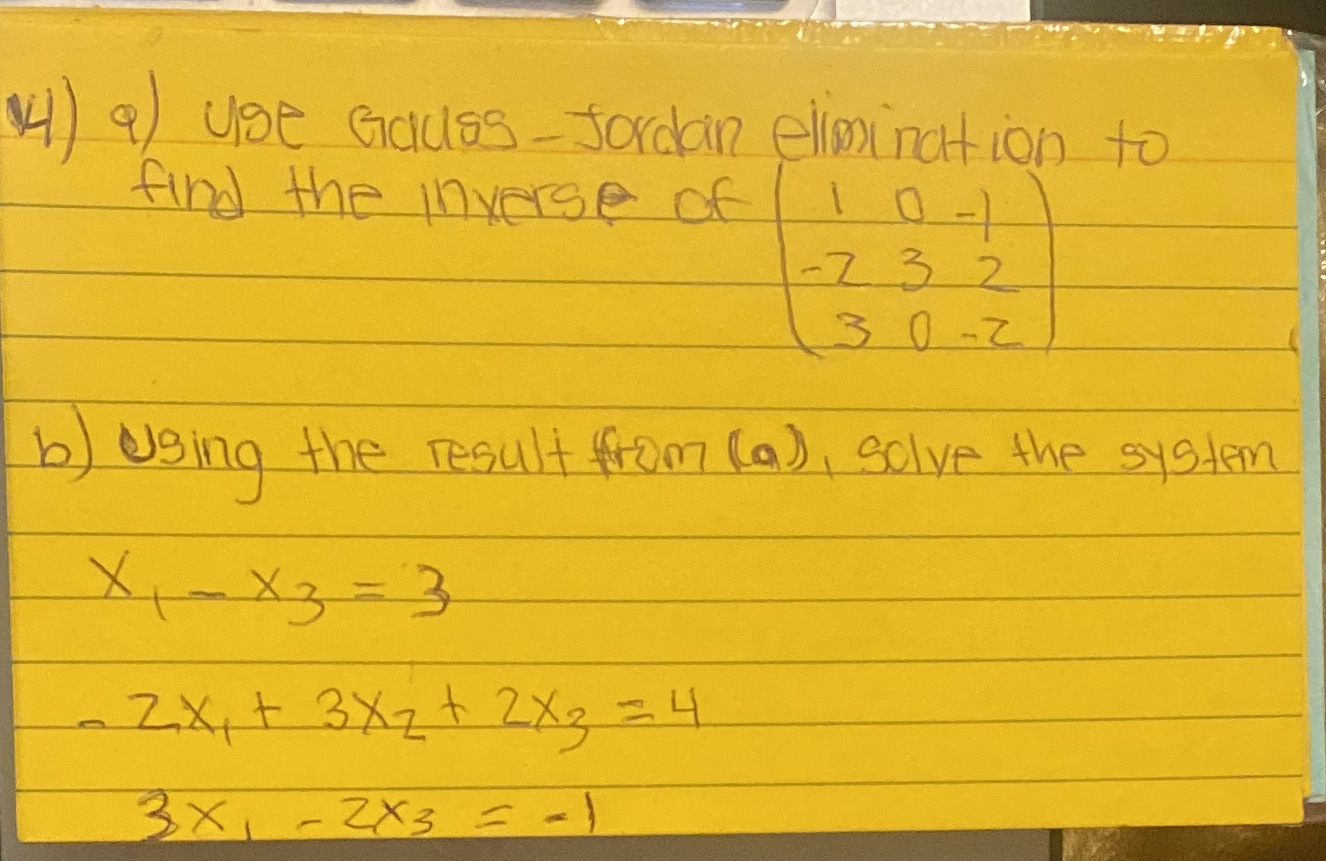 All calculations must be shown to earn full