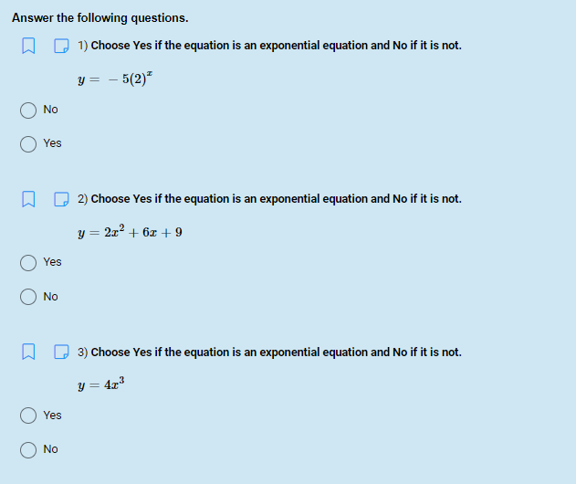 Subject : Algebra 1 Objective : Answer the given