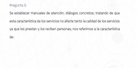 Pregunta 3: Se establecer manuales de atencion,