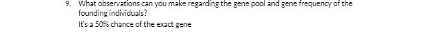9. What observations can you make regarding the