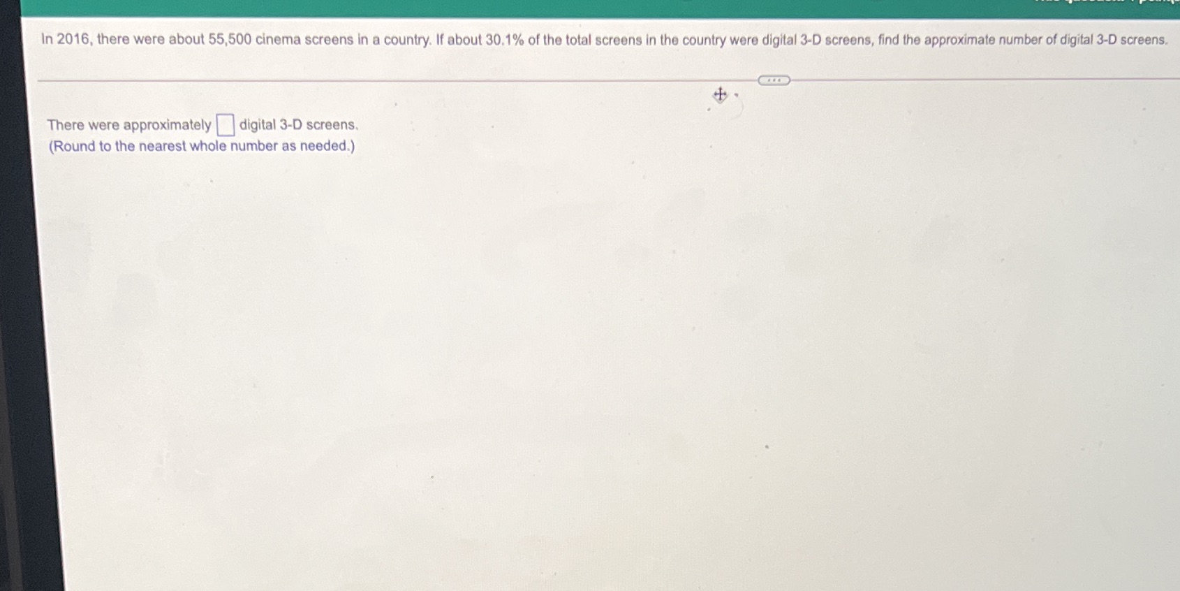 In 2016, there were about 55,500 cinema screens