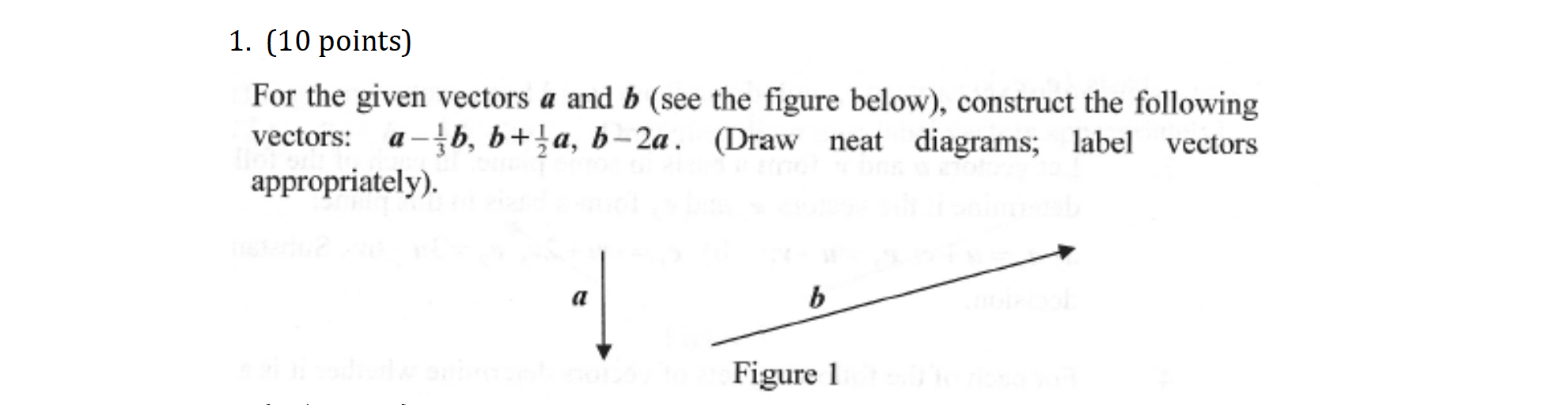 I need help solving the following questions. 1.