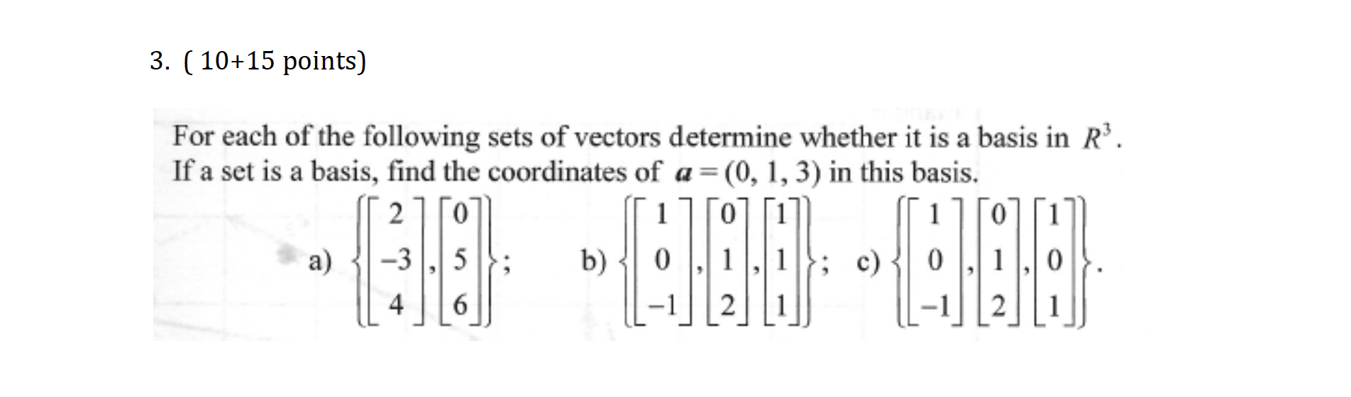 I need help solving the following questions. 1.