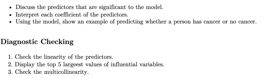 . Discuss the predictors that are significant to