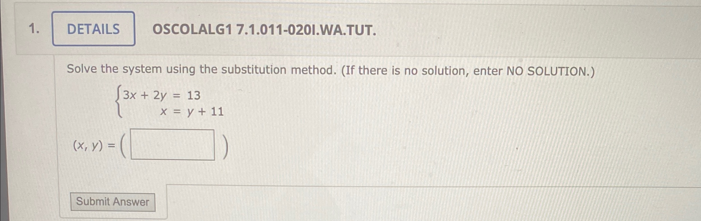 1. DETAILS OSCOLALG1 7.1.011-0201.WA.TUT. Solve