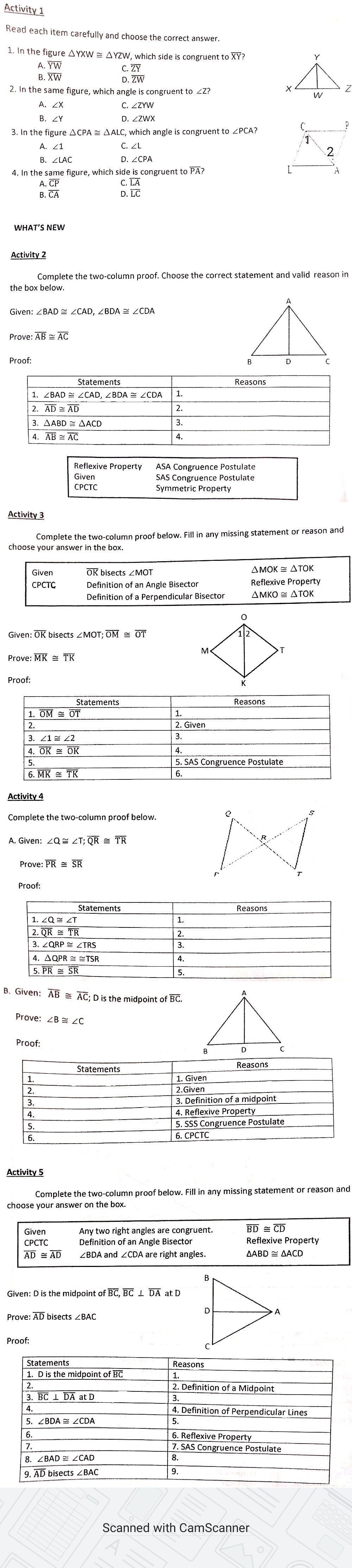 Show solutions if applicable. Activity 1 Read