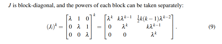 Verify Eq. {9} in Section 5.6 {under Example 6}
