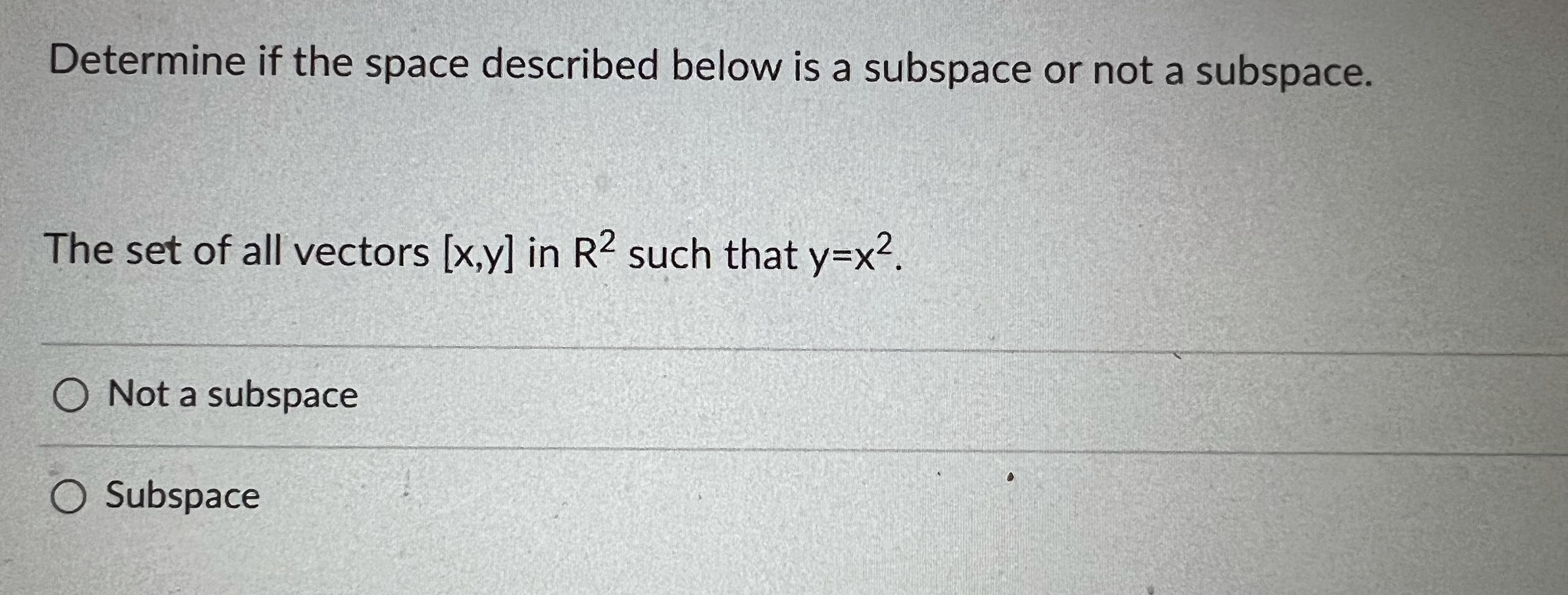 Consider the proposed norm on a vector space V as