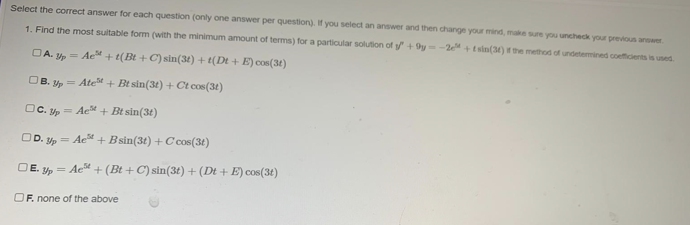 i AM UNABLE TO SOLVE THIS Select the correct
