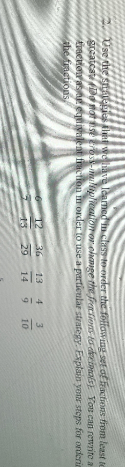 2.Use the strategies that we have learned in