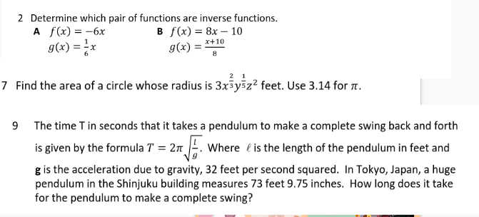 1 Given the following ly = x - 4. a) Graph both