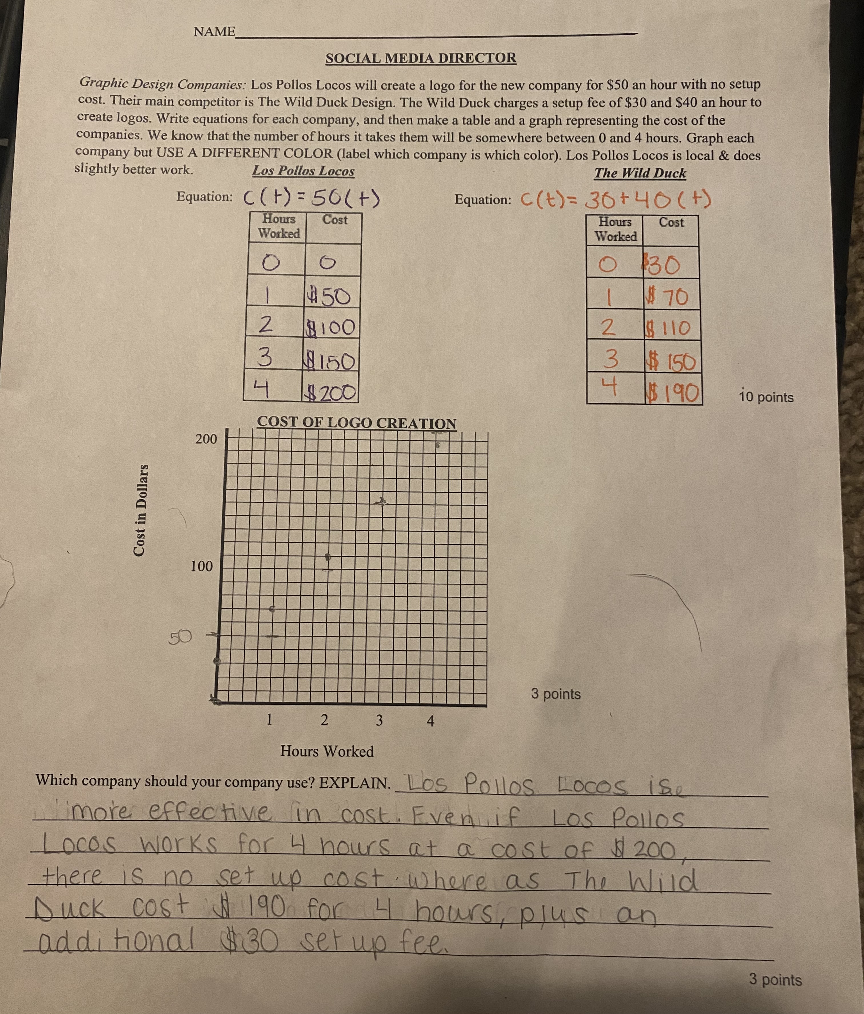 Can someone double check my work to see if i did