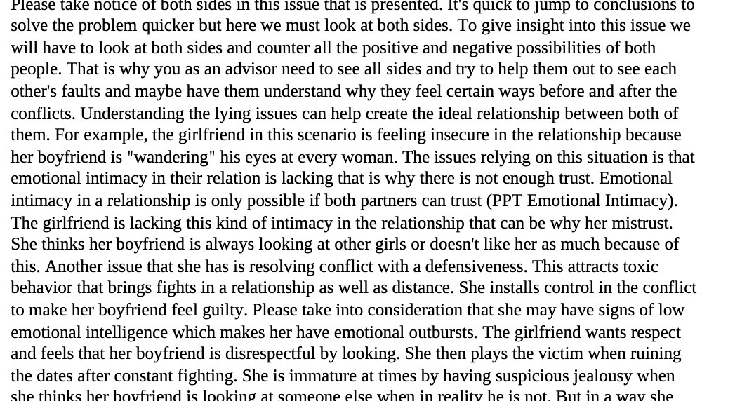 Please take notice of both sides in this issue