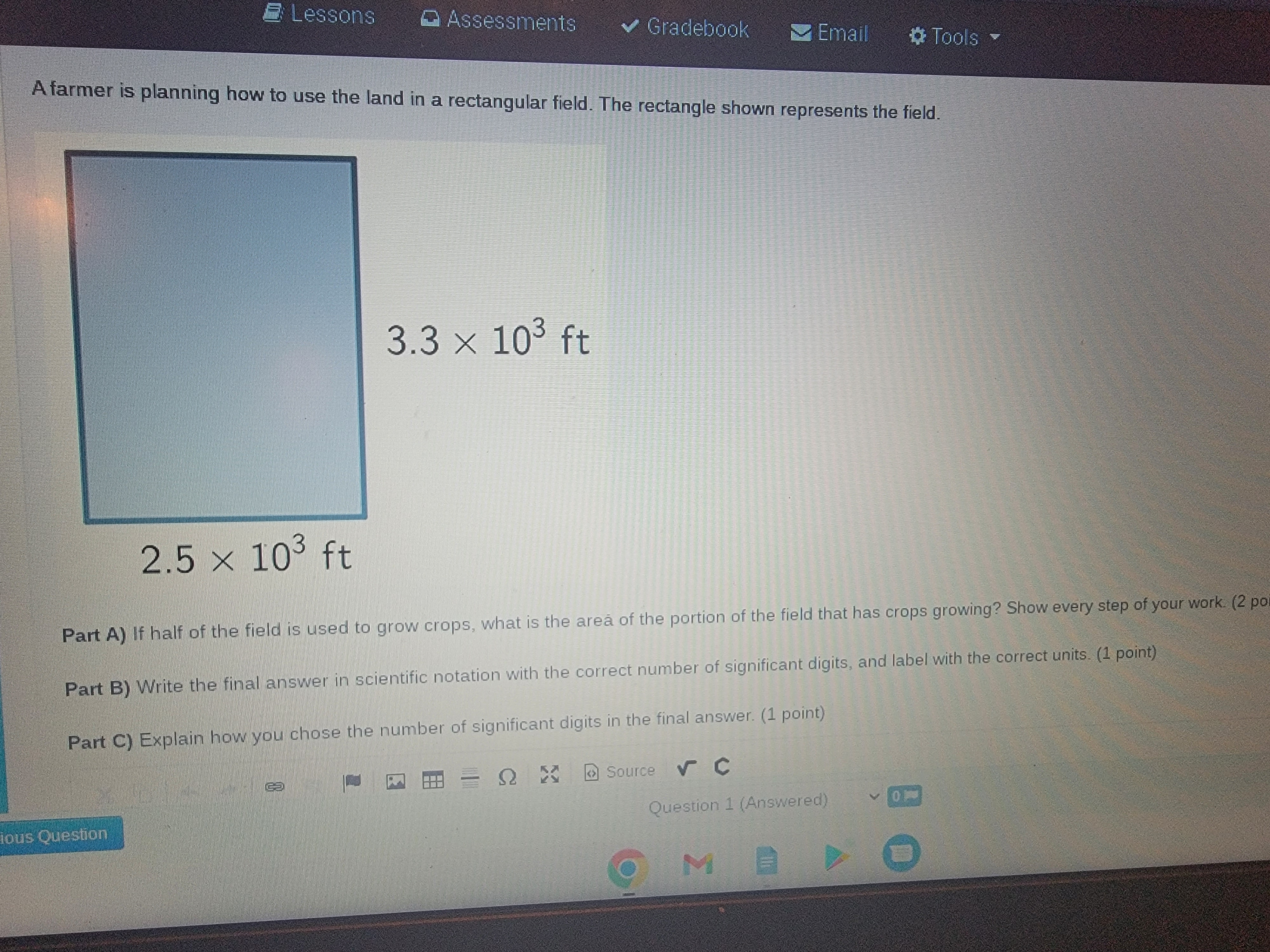 Lessons Assessments Gradebook Email Tools - A