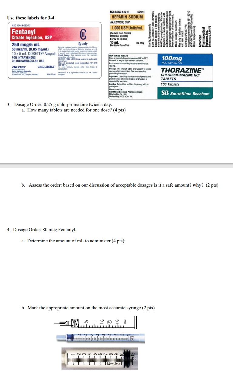 NDC 63323-540-11 50401 Use these labels for 3-4