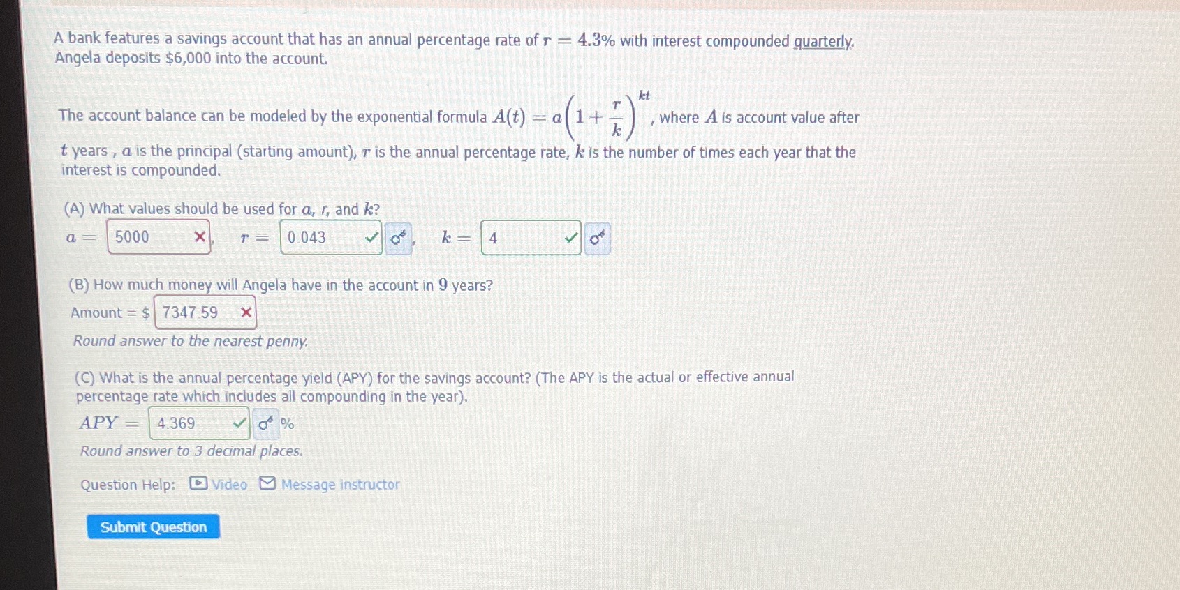 A bank features a savings account that has an