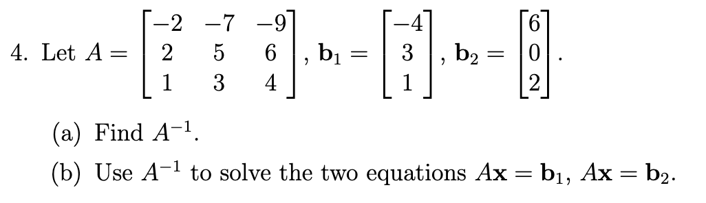 please show working step by step 2 7 9 4:. Let A