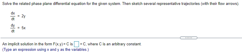 I need help with this problem. Solve the related
