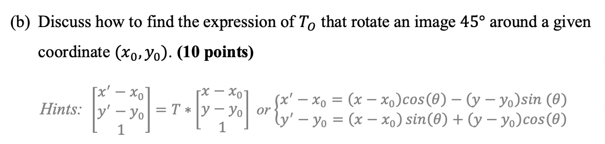 Tutor, please help me with the following matrix