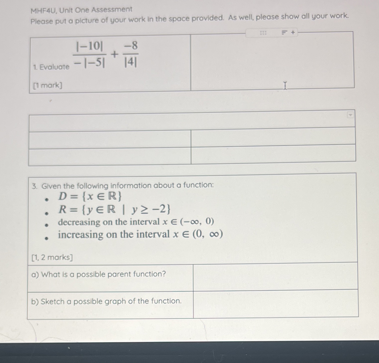 please answer both as clear as possible! question