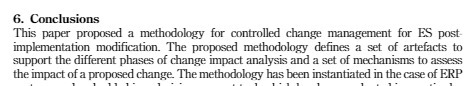 6. Conclusions This paper proposed a methodology