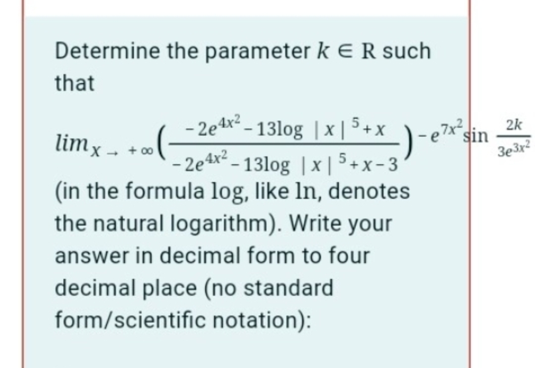 Please help me with the following mathematics