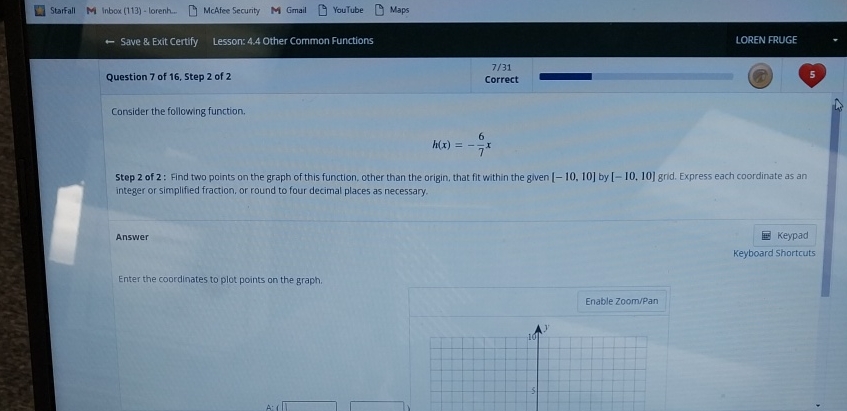Starfall M Inbox (113) - lorenh.. Mcafee Security