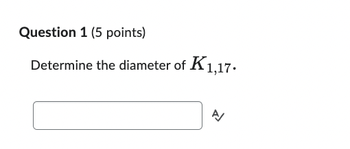\fQuestion 4 (5 points} Determine if the