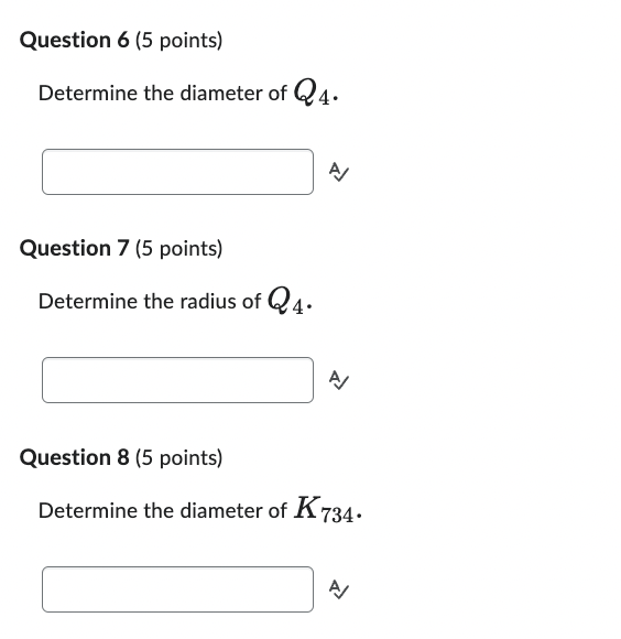 \fQuestion 4 (5 points} Determine if the