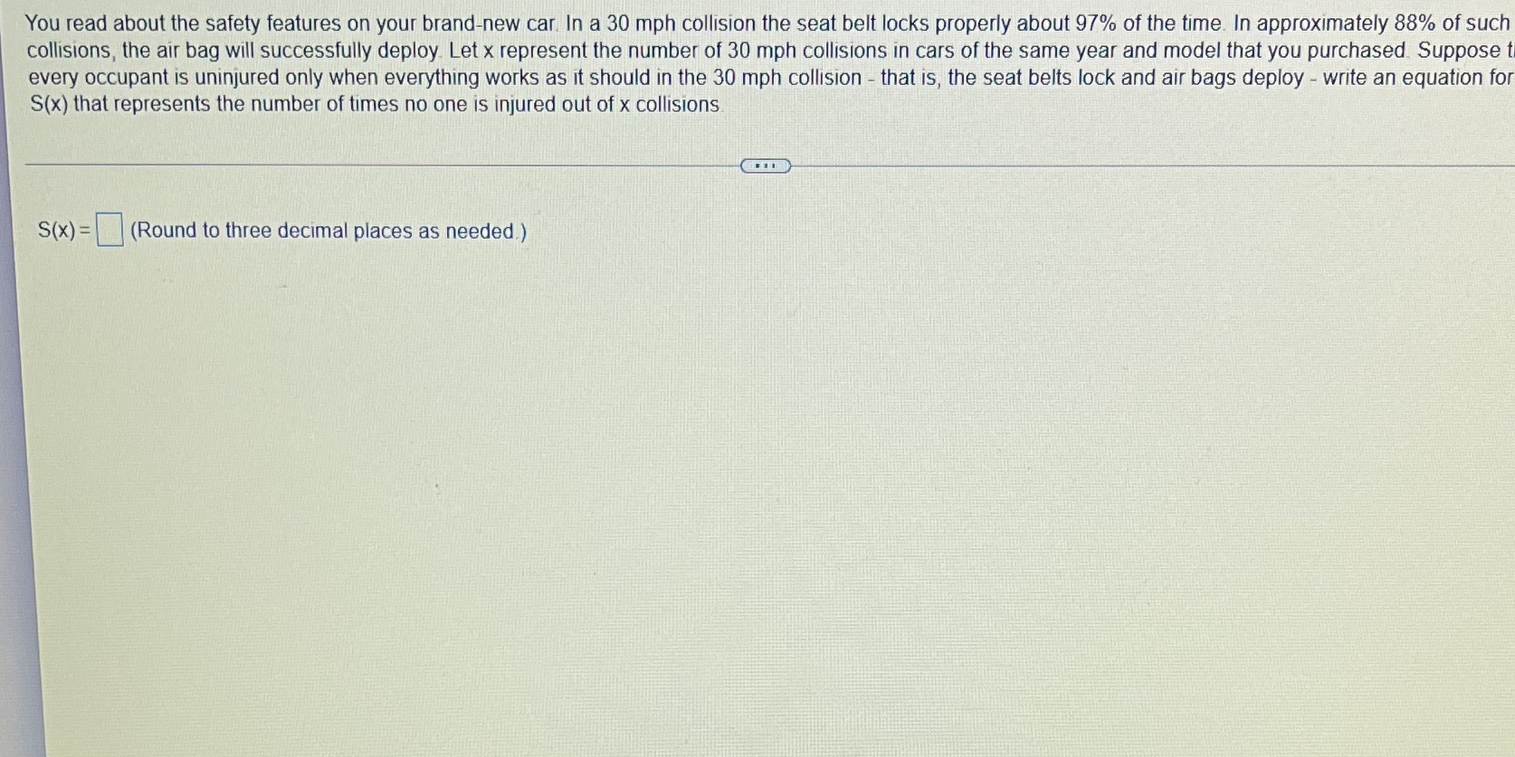 You read about the safety features on your