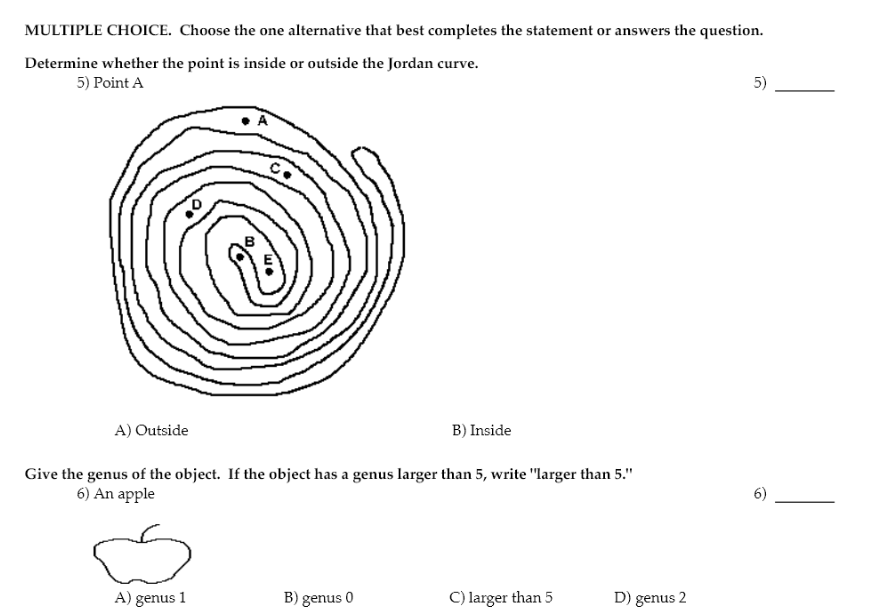 MGF 1107 MyMathLab Test # 3 Review Name SHORT