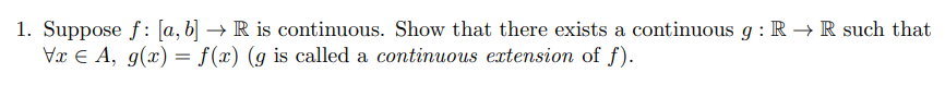 1. Suppose f : [0,, b]  style=
