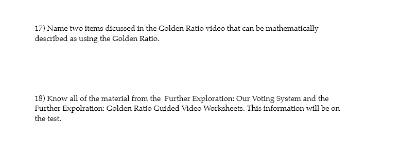 MGF 1107 MyMathLab Test # 3 Review Name SHORT