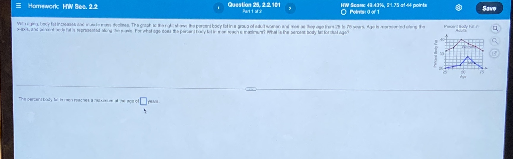 Homework: HW Sec. 2.2 Question 25, 2.2.101 HW