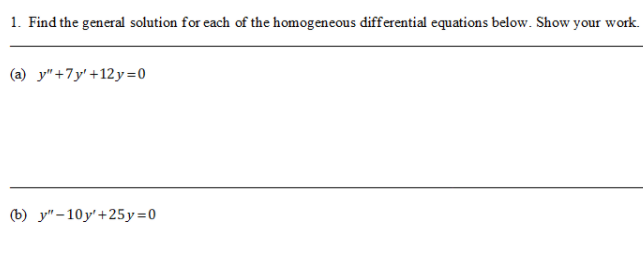 / // // / / // // / // / / 1. Find the general
