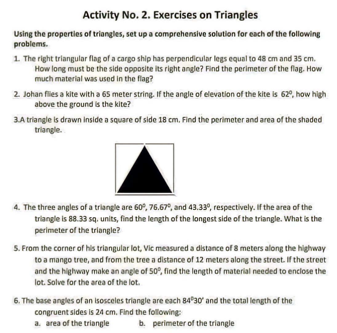 Answer number 4, 5, and 6 only. Show your