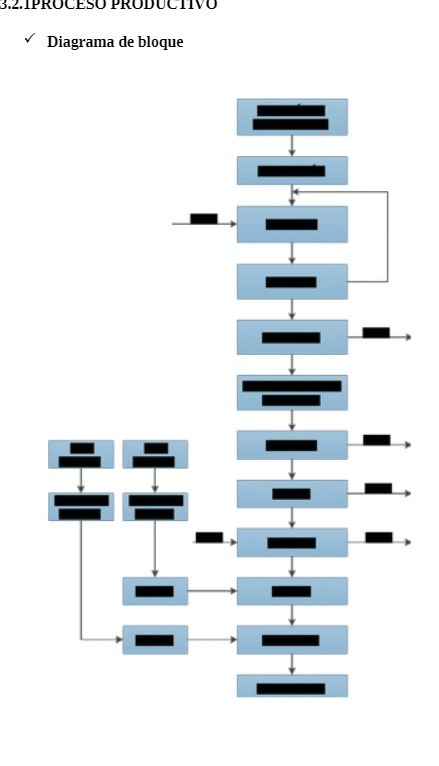 3.2.IPROCESO PRODUCTIVO V Diagrama de bloque
