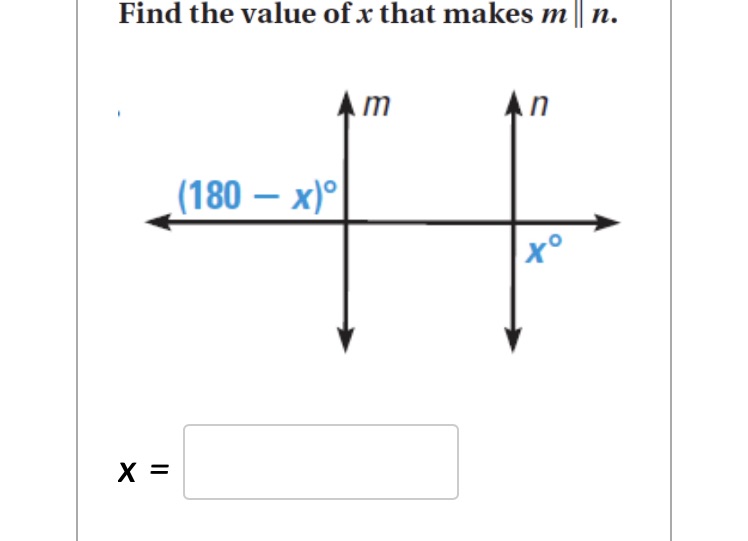 Need some help . Prove lines and parallel \f